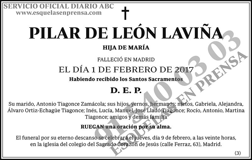 Pilar de León Laviña